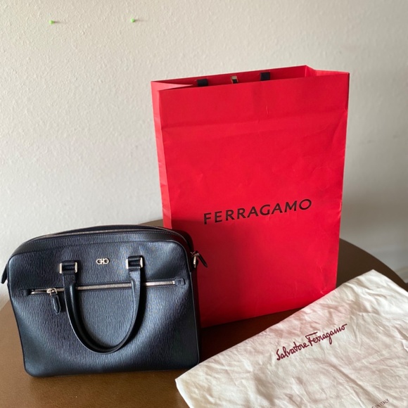 FERRAGAMO BUSINESS BAG - Picture 3 of 4